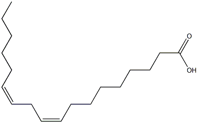 Linoleic Acid (substrate) 结构式