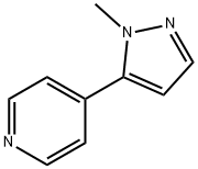 4 - (1 -甲基- 1H -5-吡唑基)吡啶 结构式
