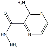 3-AMino-pyrazine-2-carboxylic acid hydrazide 结构式