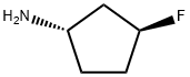 (1S,3S)-3-氟环戊胺 结构式