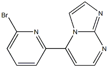 5-(6-broMopyridin-2-yl)iMidazo[1,2-a]pyriMidine 结构式