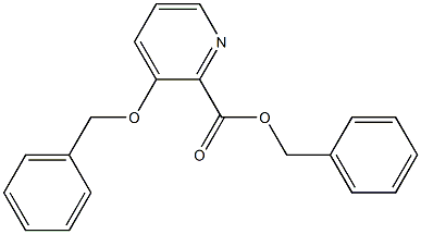 benzyl 3-(benzyloxy)picolinate 结构式