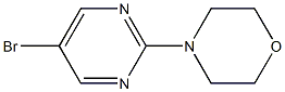 5-broMo-2-MorpholinopyriMidine 结构式