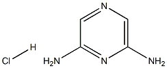 2,6-二氨基吡嗪盐酸盐 结构式