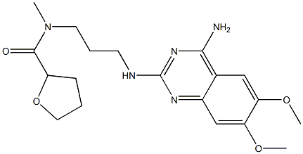 盐酸阿呋唑嗪杂质C 结构式