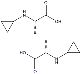 DL-Cyclopropylalanine DL-Cyclopropylalanine 结构式