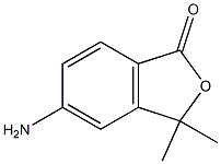 5-aMino-3,3-diMethylisobenzofuran-1(3H)-one 结构式