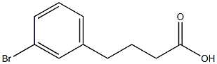 4-(3-broMophenyl)-butyric acid 结构式