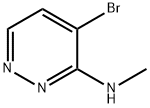 4-broMo-N-Methylpyridazin-3-aMine 结构式