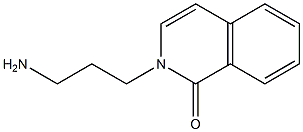 2-(3-AMino-propyl)-2H-isoquinolin-1-one 结构式