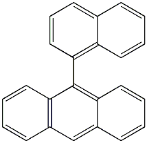 9-(Naphthalen-1-yl)anthracene 结构式