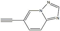 6-ethynyl-[1,2,4]triazolo[1,5-a]pyridine 结构式