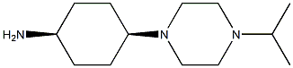 CyclohexanaMine,4-(4-isopropyl-1-piperazinyl)-,cis 结构式