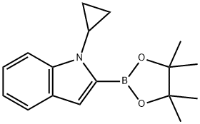 1-Cyclopropyl-2-(4,4,5,5-tetramethyl-1,3,2-dioxaborolan-2-yl)-1H-indole