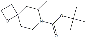 tert-butyl 6-Methyl-1-oxa-7-azaspiro[3.5]nonane-7-carboxylate 结构式