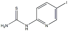 N-(5-碘-2-吡啶基)硫代尿,97% 结构式