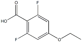 4-乙氧基-2,6-二氟苯甲酸,97% 结构式