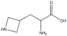 2-aMino-3-(azetidin-3-yl)propanoic acid 结构式