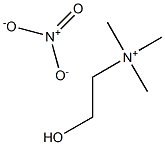 三甲基羟乙基铵硝酸盐 结构式