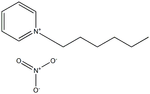 N-己基吡啶硝酸盐 结构式