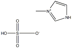 1-甲基咪唑硫酸氢盐 结构式