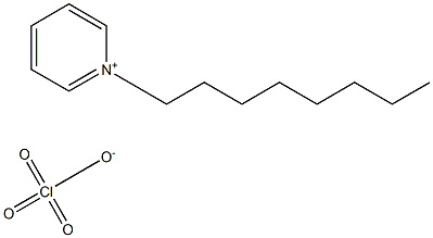 N-辛基吡啶高氯酸盐 结构式