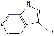 1H-Pyrrolo[2,3-c]pyridin-3-ylaMine 结构式