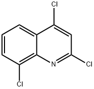 2,4,8-三氯喹啉 结构式