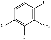 2,3-二氯-6-氟苯胺 结构式