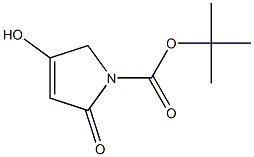 N-BOC-4-羟基-2-吡咯烷酮 结构式