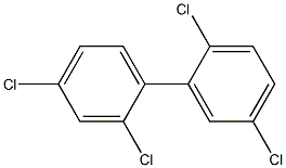 2.2'.4.5'-Tetrachlorobiphenyl Solution 结构式