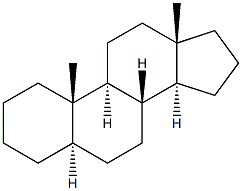 5-alpha-Androstane 2000 μg/mL in Methylene chloride 结构式