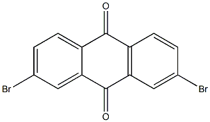 2,7-dibroMoanthracene-9,10-dione 结构式