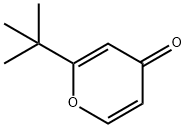 2-tert-butyl-4H-pyran-4-one 结构式