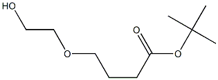 tert-butyl 4-(2-hydroxyethoxy)butanoate 结构式