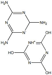 三聚氰胺三聚氰酸盐 结构式