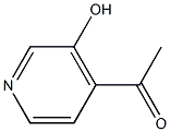 3-Hydroxy-4-acetylpyridine 结构式