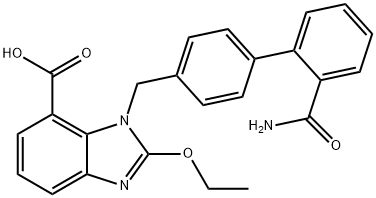 阿齐沙坦杂质 (B) 结构式