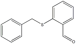 2-(BENZYLSULFANYL)BENZALDEHYDE 结构式