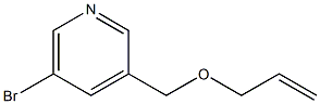 3-(allyloxyMethyl)-5-broMopyridine 结构式