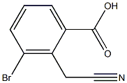 3-broMo-2-(cyanoMethyl)benzoic acid 结构式