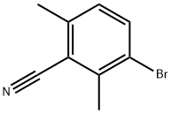 2,6-二甲基-3-溴苯腈 结构式