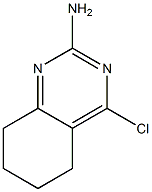 4-Chloro-5,6,7,8-tetrahydro-quinazolin-2-ylaMine 结构式