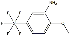2-甲氧基-5-(五氟硫代)苯胺,97% 结构式