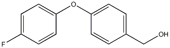 4-(4-氟苯氧基)苯甲醇 结构式