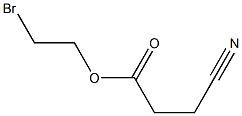 2-broMoethyl 3-cyanopropanoate 结构式