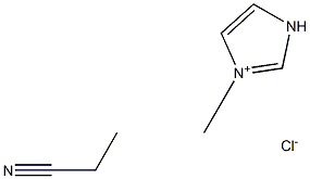 1-腈丙基-3-甲基咪唑氯盐 结构式