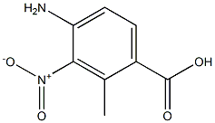 4-aMino-2-Methyl-3-nitrobenzoic acid 结构式