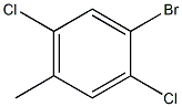 1-Bromo-2,5-Dichloro-4-methyl-benzene 结构式
