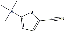 5-Trimethylsilyl-2-cyano-thiophene 结构式